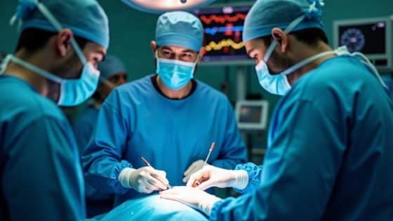Επέμβαση bypass καρδιάς με πολλαπλές παρακάμψεις στο χειρουργείο